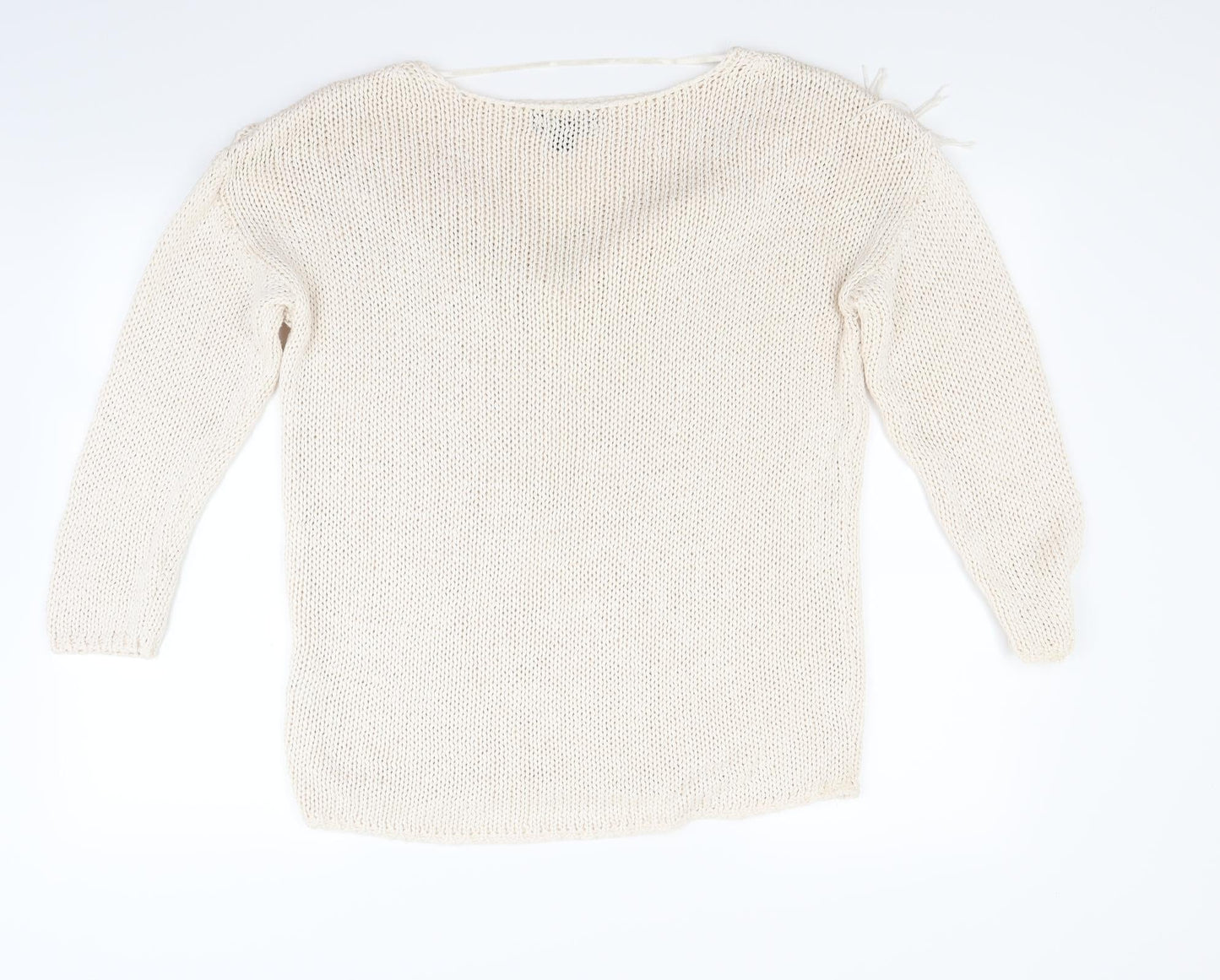 Atmosphere Womens Beige   Pullover Jumper Size L