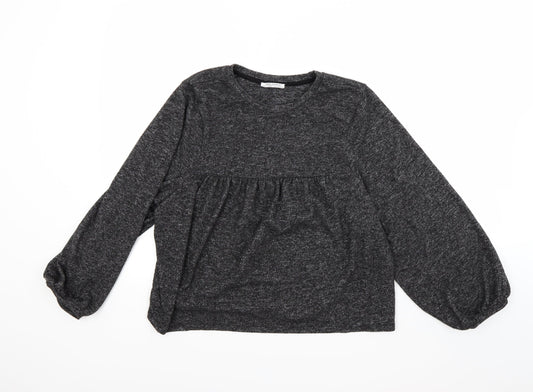 Zara Womens Grey   Pullover Jumper Size S