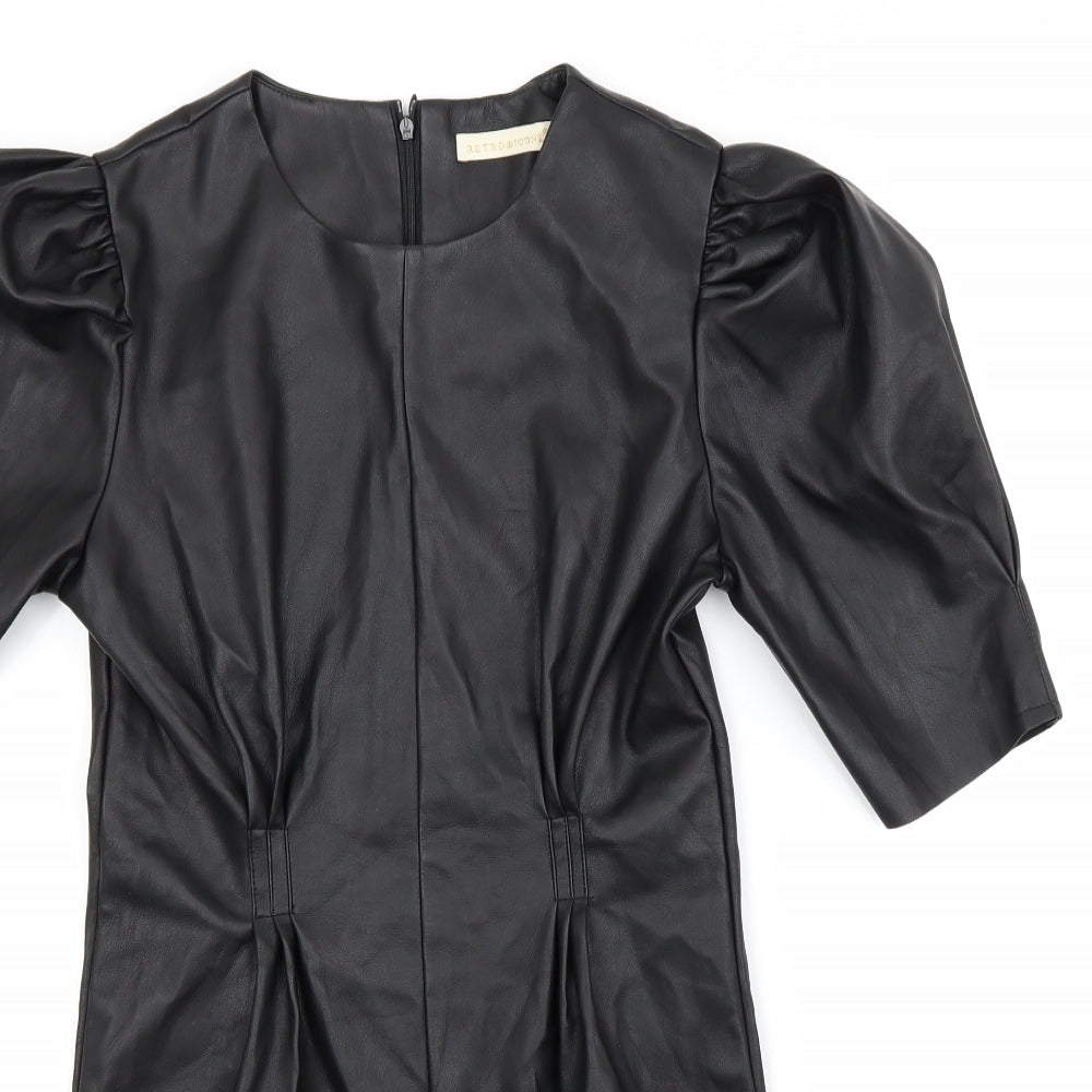 Retro & Icone Womens Black   A-Line  Size 10
