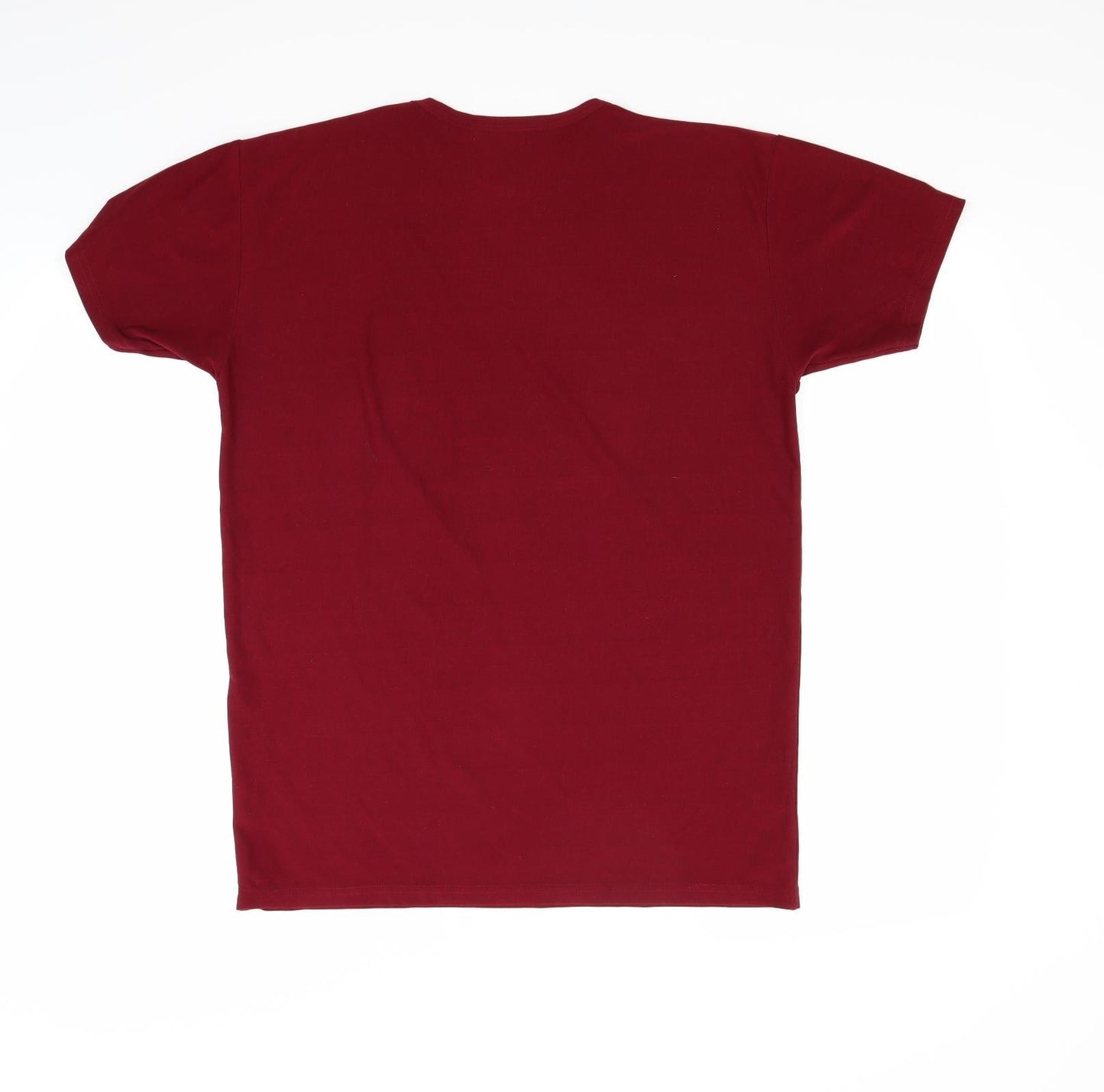 Lucanto Womens Red   Basic T-Shirt Size L