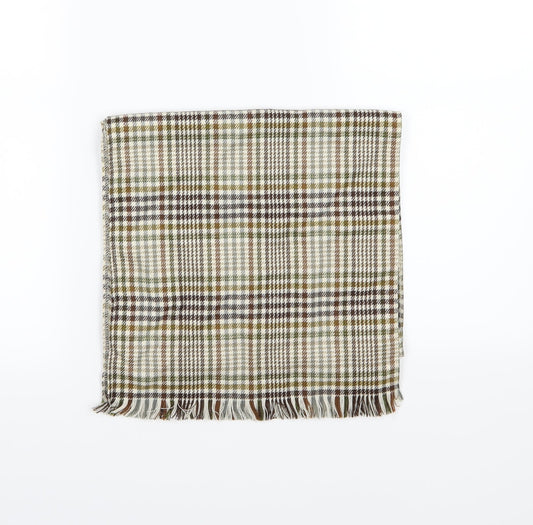 Preworn Womens Brown Striped   Scarf