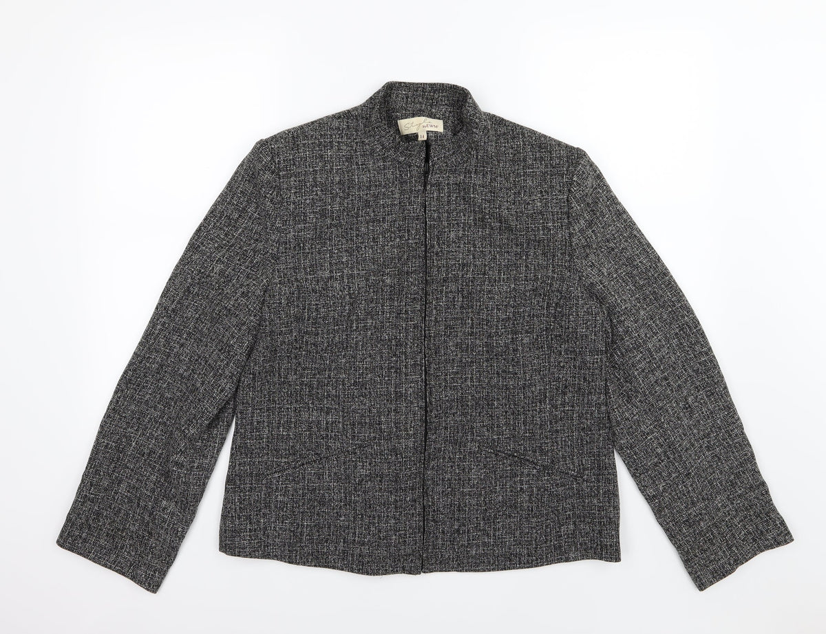EWM Womens Grey   Jacket  Size 14