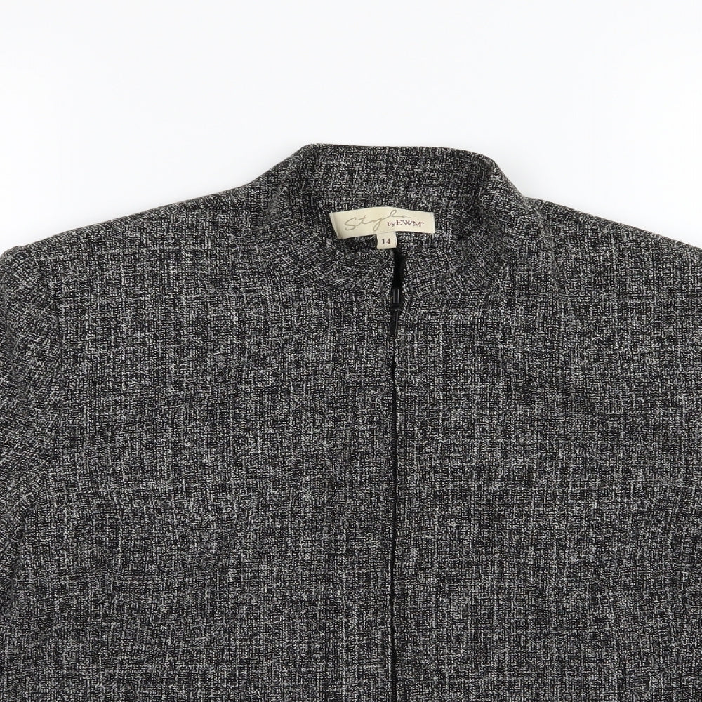 EWM Womens Grey   Jacket  Size 14