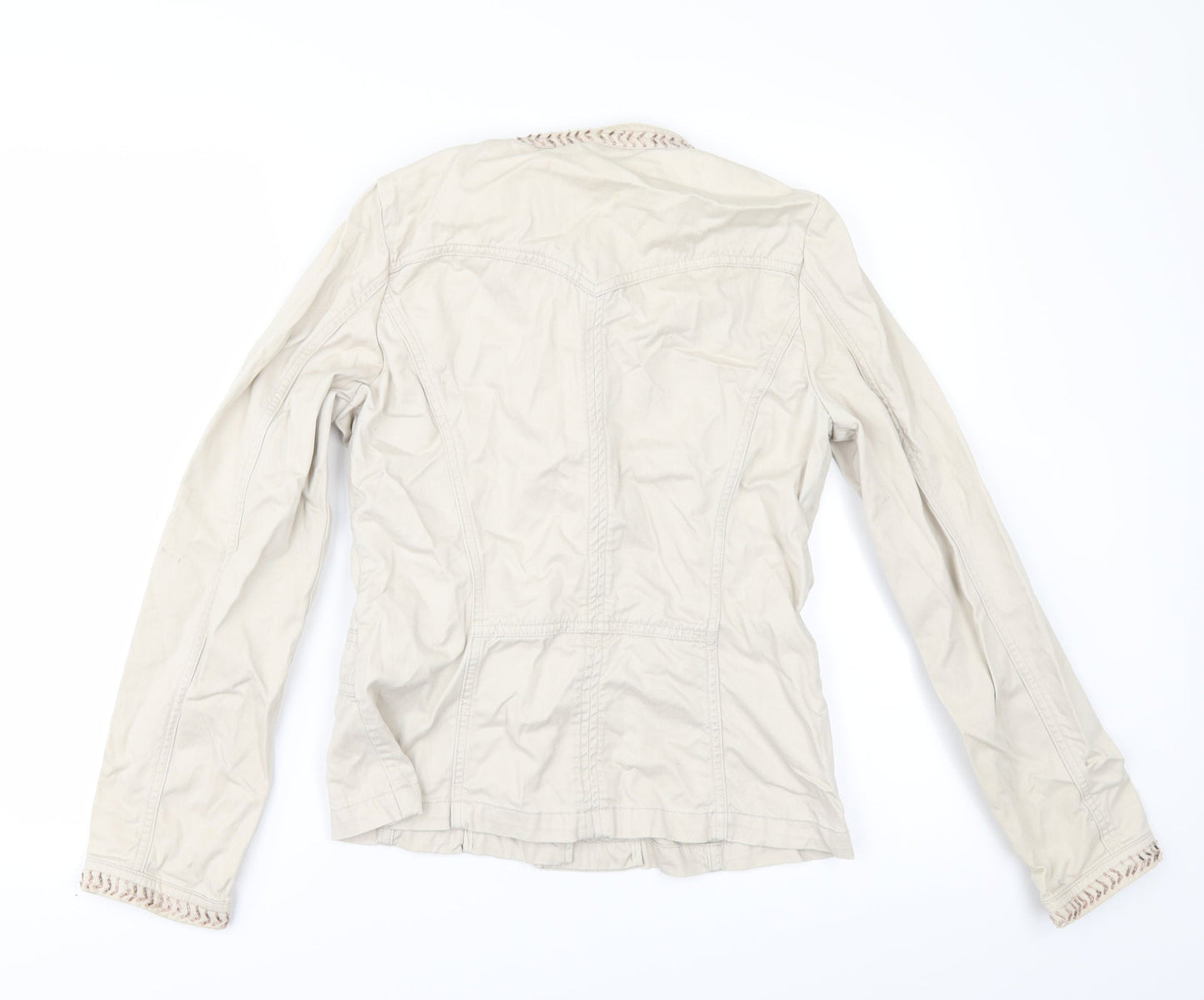 Papaya Womens Beige   Jacket  Size 14