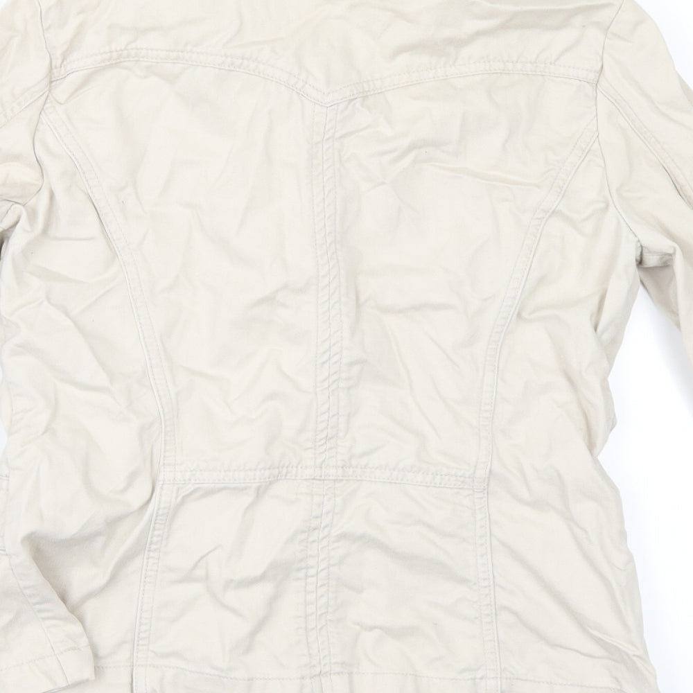 Papaya Womens Beige   Jacket  Size 14