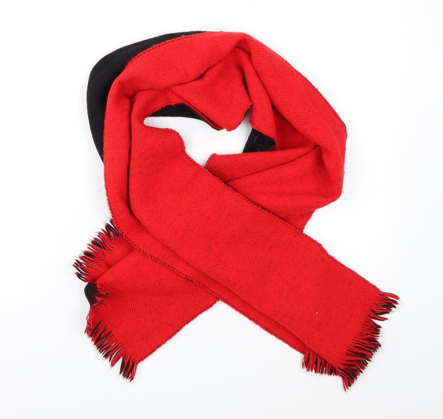 Preworn Unisex Red    Scarf