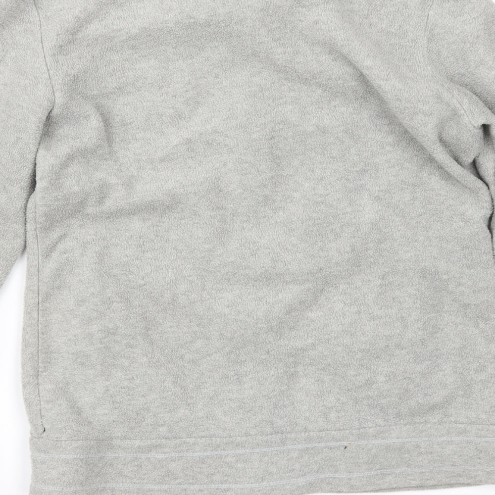 LA Gear Womens Grey  Fleece Jacket  Size 8