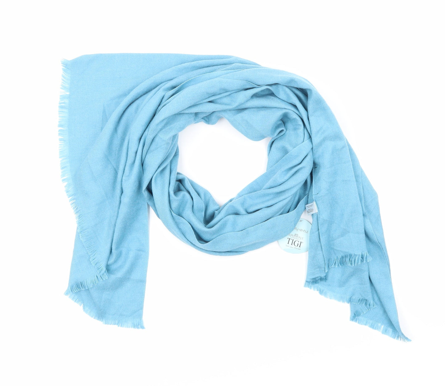 TIGI Womens Blue  Knit  Scarf