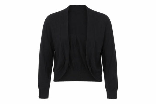 Wallis Womens Black  Knit Cardigan Jumper Size M