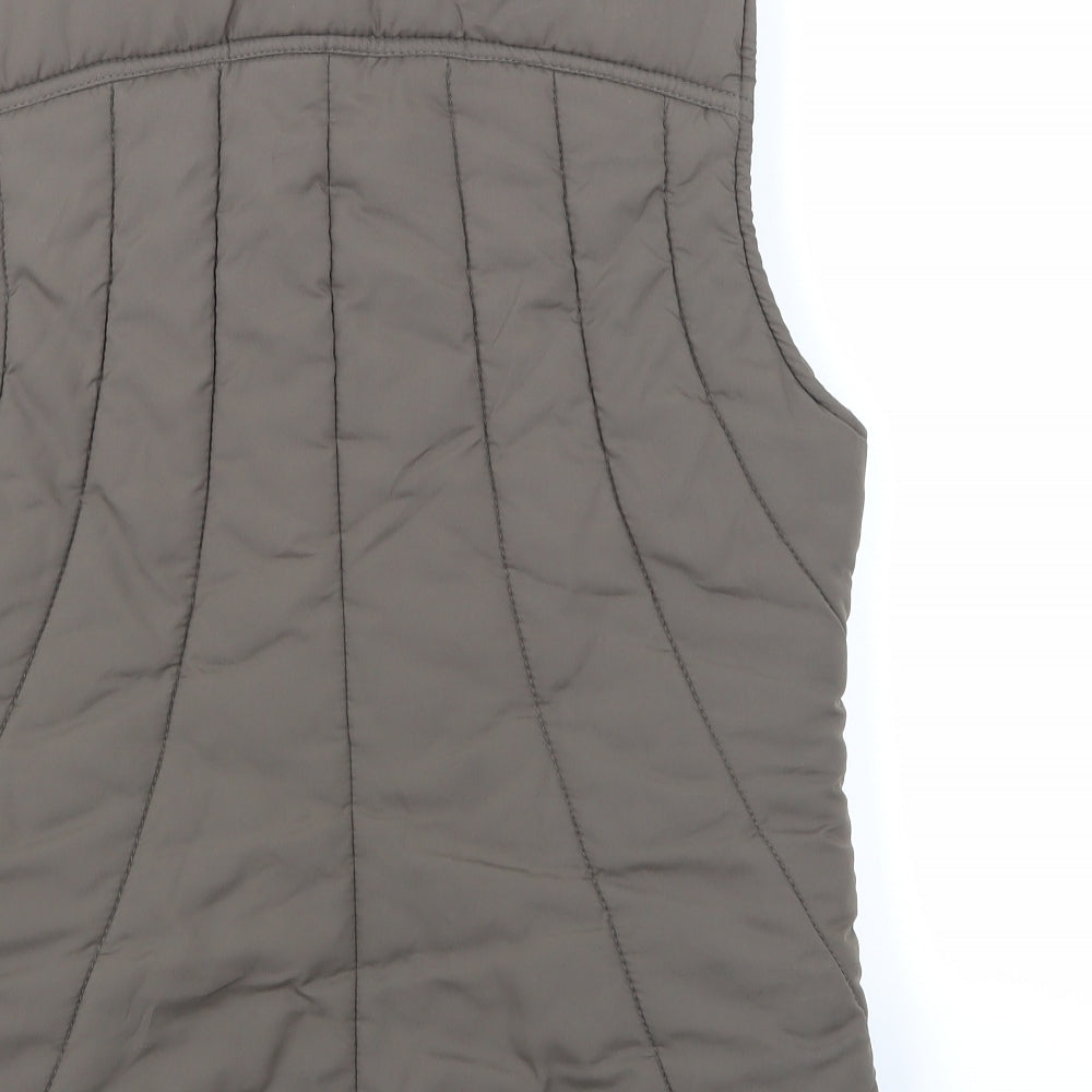 George Womens Brown   Gilet Coat Size 8