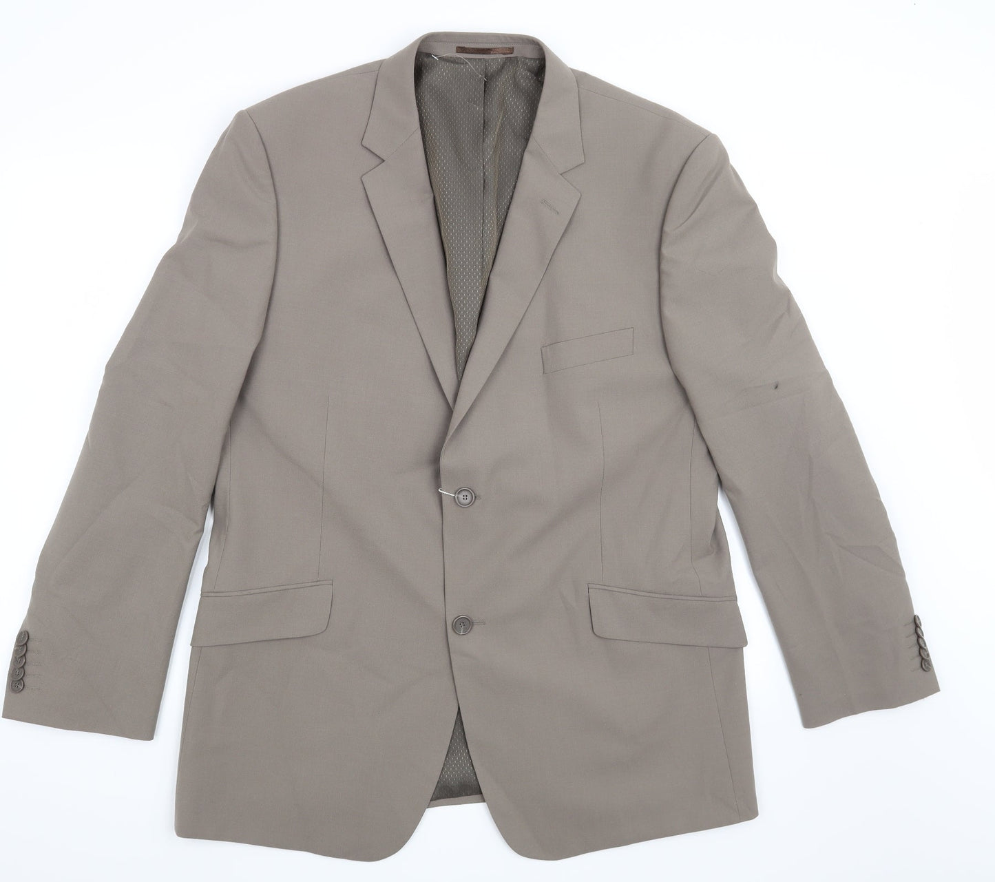 Taylor & Wright Mens Brown   Jacket Suit Jacket Size 44