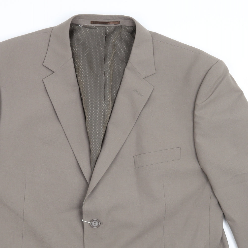 Taylor & Wright Mens Brown   Jacket Suit Jacket Size 44