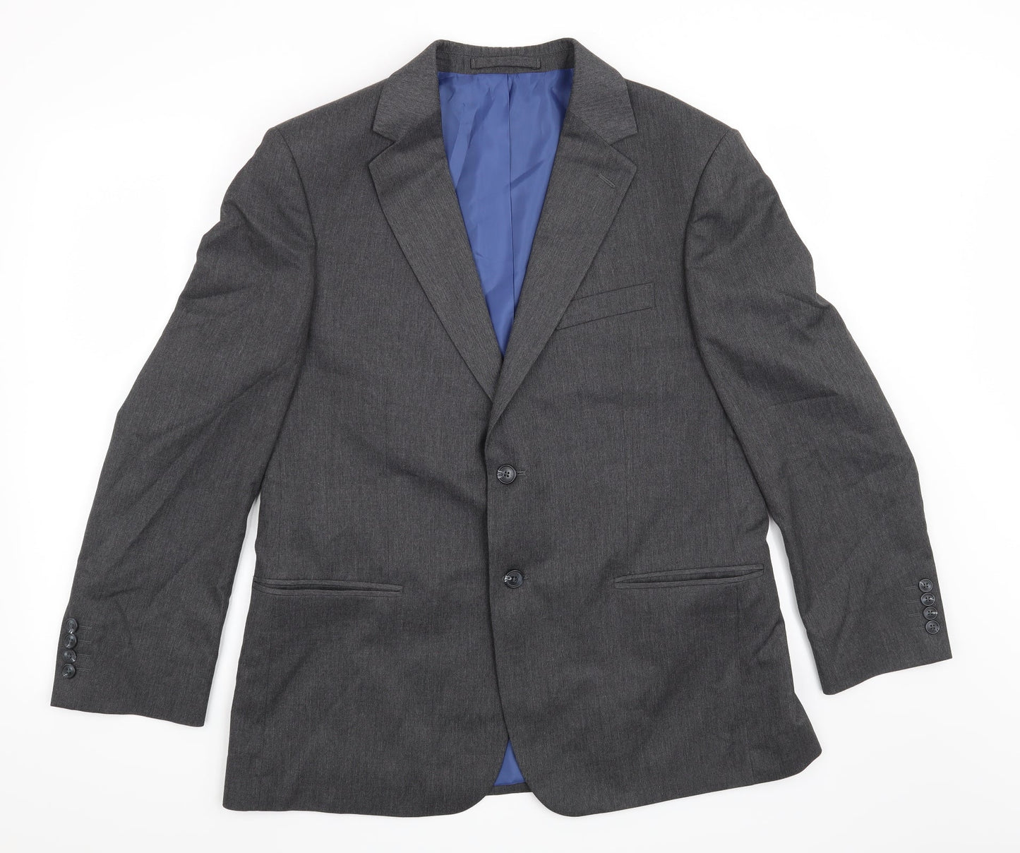 Marks and Spencer Mens Grey   Jacket Suit Jacket Size 42