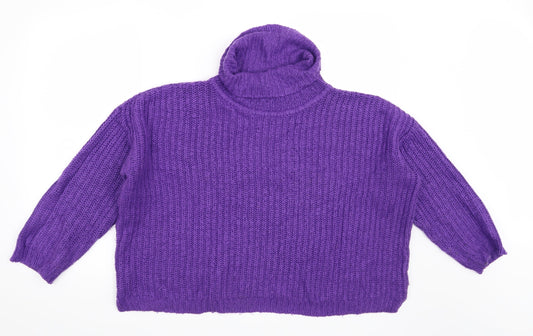 F&F Womens Purple   Pullover Jumper Size 14