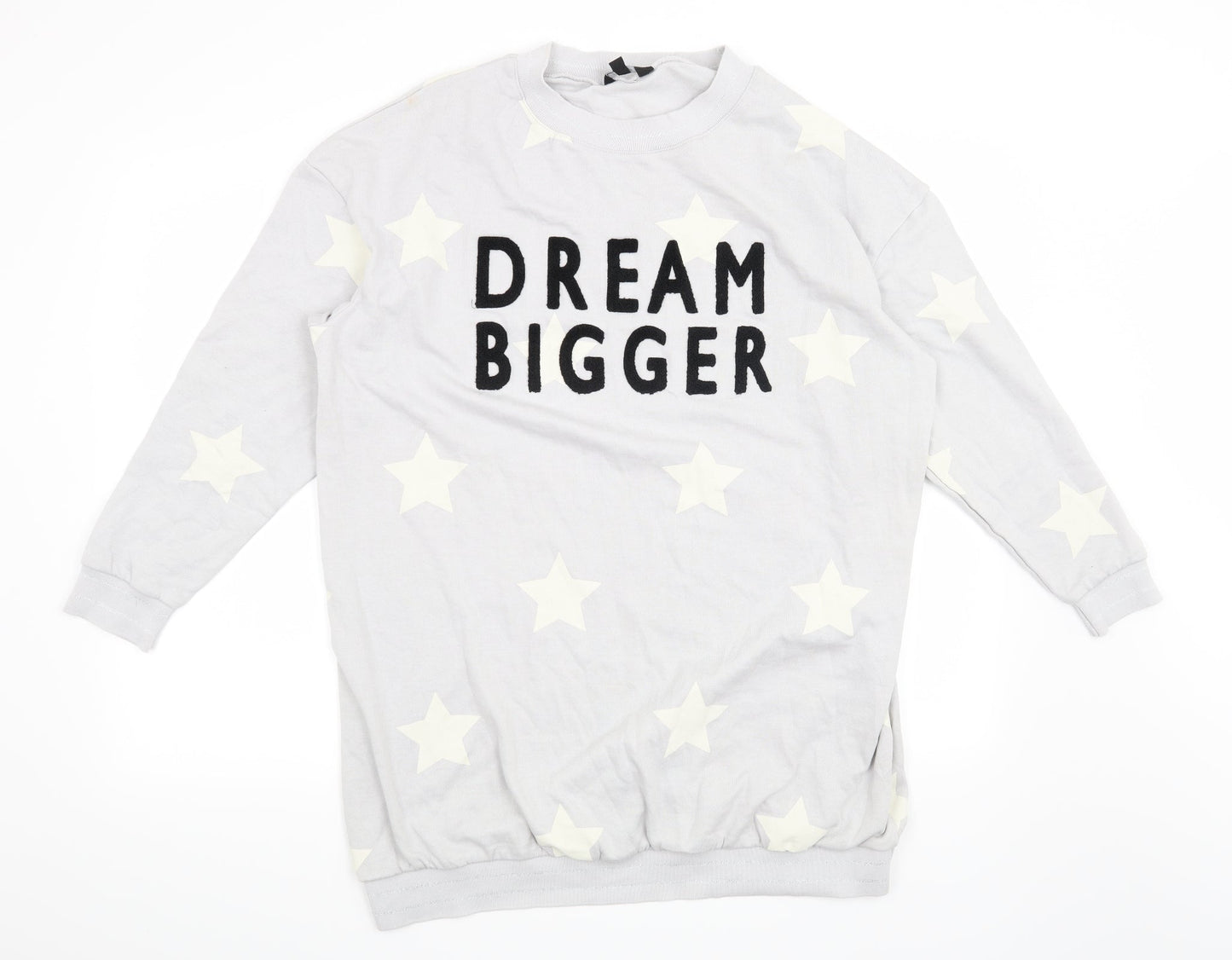 Pretty Secrets Womens Blue   Pullover Sweatshirt Size 8  - Dream Bigger