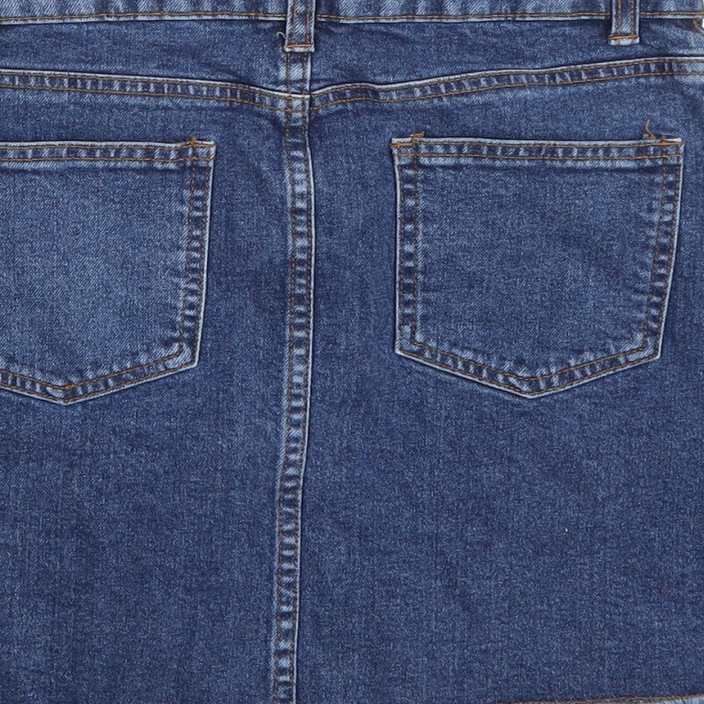 Denim & Co. Girls Blue   A-Line Skirt Size 12 Years