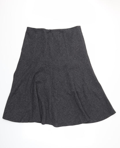 Back view of New Look women’s grey pleated, size UK 16