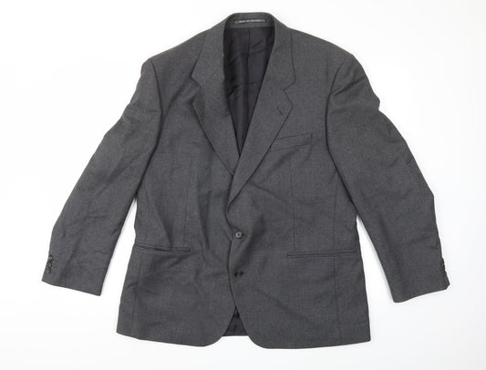 Preworn Mens Grey   Jacket Suit Jacket Size 44