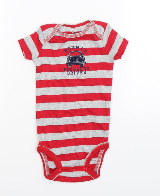 Carter's Baby Multicoloured Striped  Babygrow One-Piece Size 3-6 Months