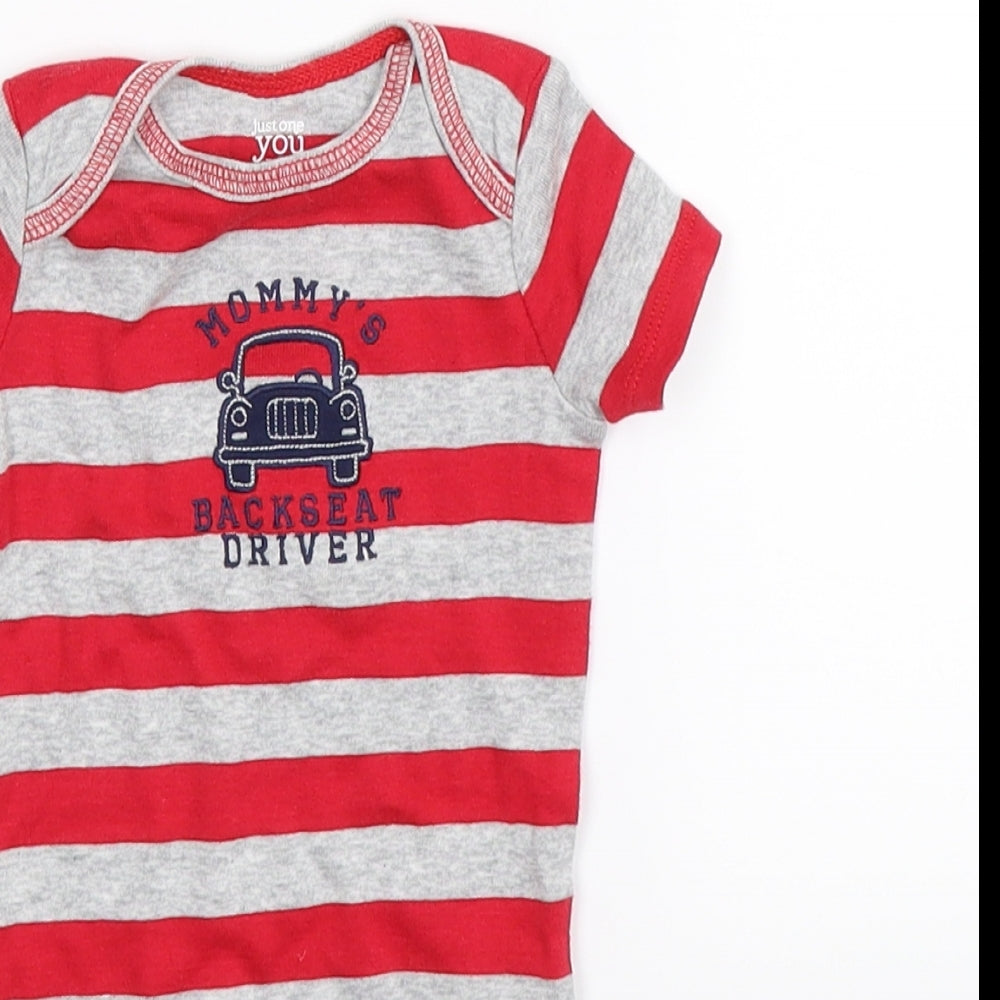 Carter's Baby Multicoloured Striped  Babygrow One-Piece Size 3-6 Months