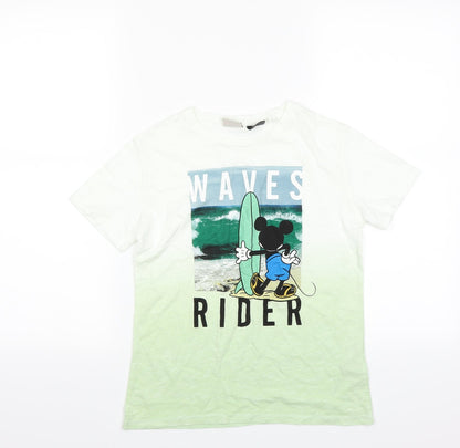 Front view of H&M boys’ multicoloured, size 8, years - micky mouse