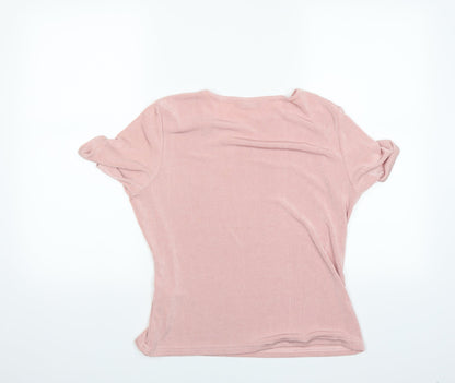 Back view of BERERTEX women’s pink, size UK 16