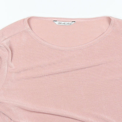 Close-up detail of BERERTEX women’s pink, size UK 16
