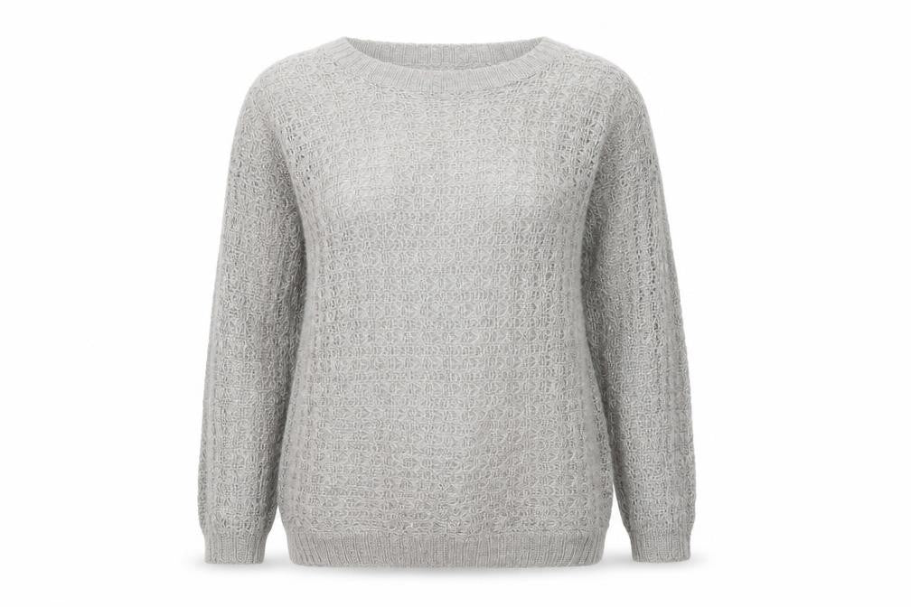 Atmosphere Womens Grey  Knit Pullover Jumper Size 10