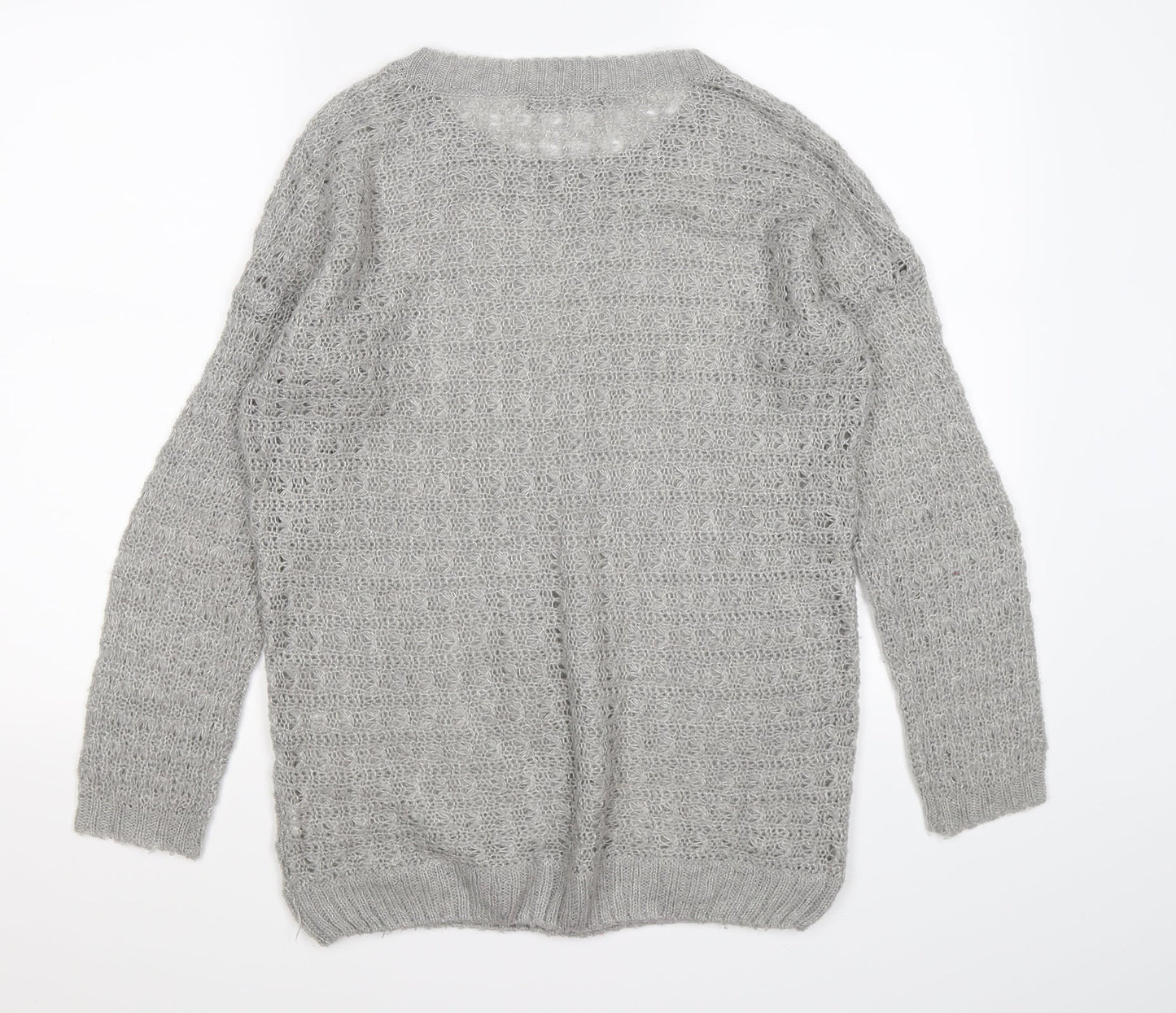 Atmosphere Womens Grey  Knit Pullover Jumper Size 10