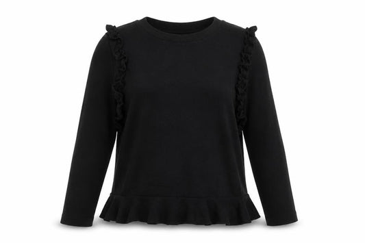 Front view of Primark women’s blue jumper, size UK 14