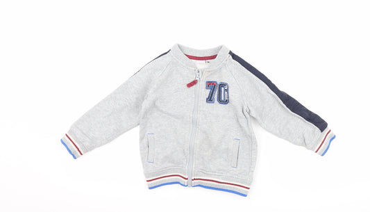 Boots Mini Club Boys Grey   Jacket  Size 12-18 Months
