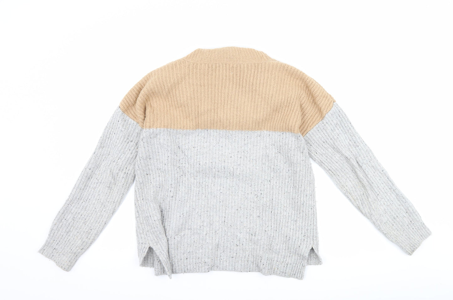 Yes Lola Womens Grey   Pullover Jumper Size S