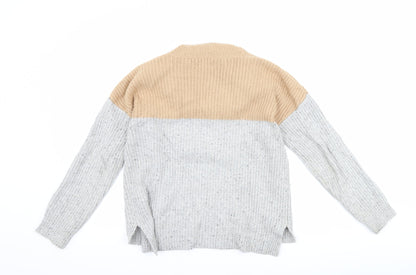 Back view of Yes Lola women’s grey jumper, size S
