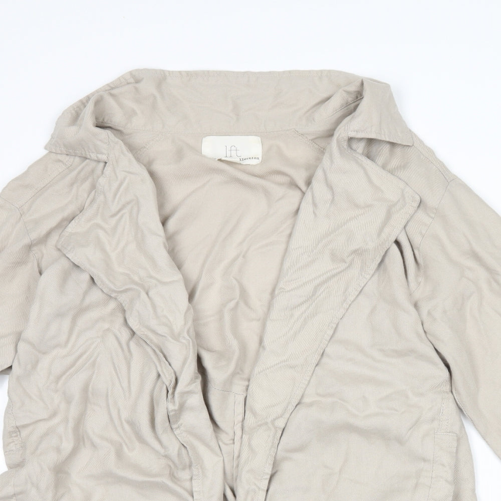 LFT Womens Beige   Jacket Coatigan Size S