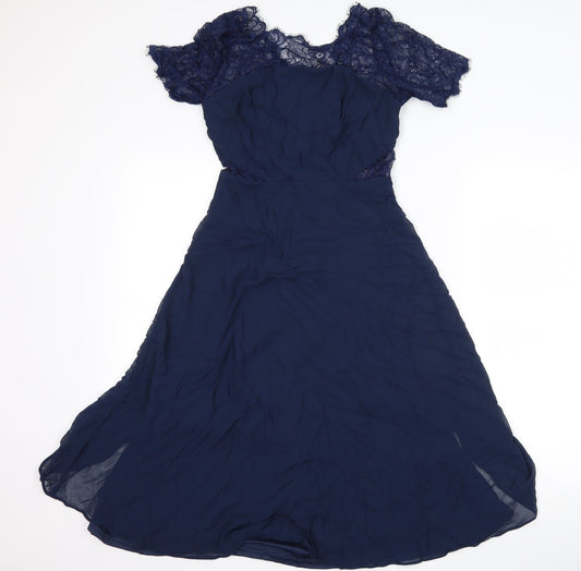 ASOS Womens Blue   A-Line  Size 8