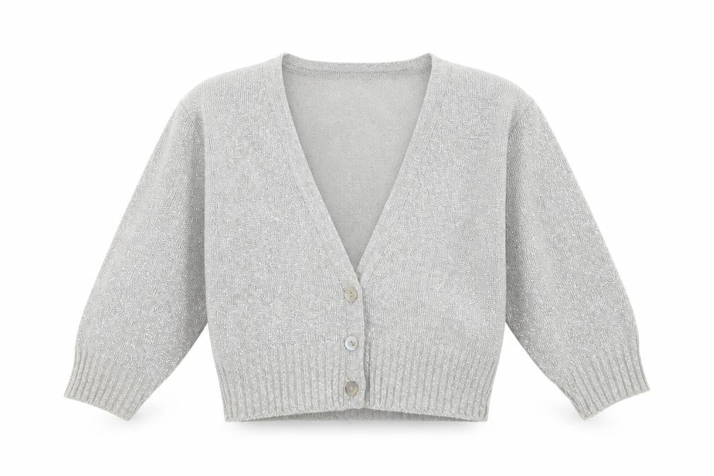 New Look Girls Grey   Shrug Jumper Size 8 Years