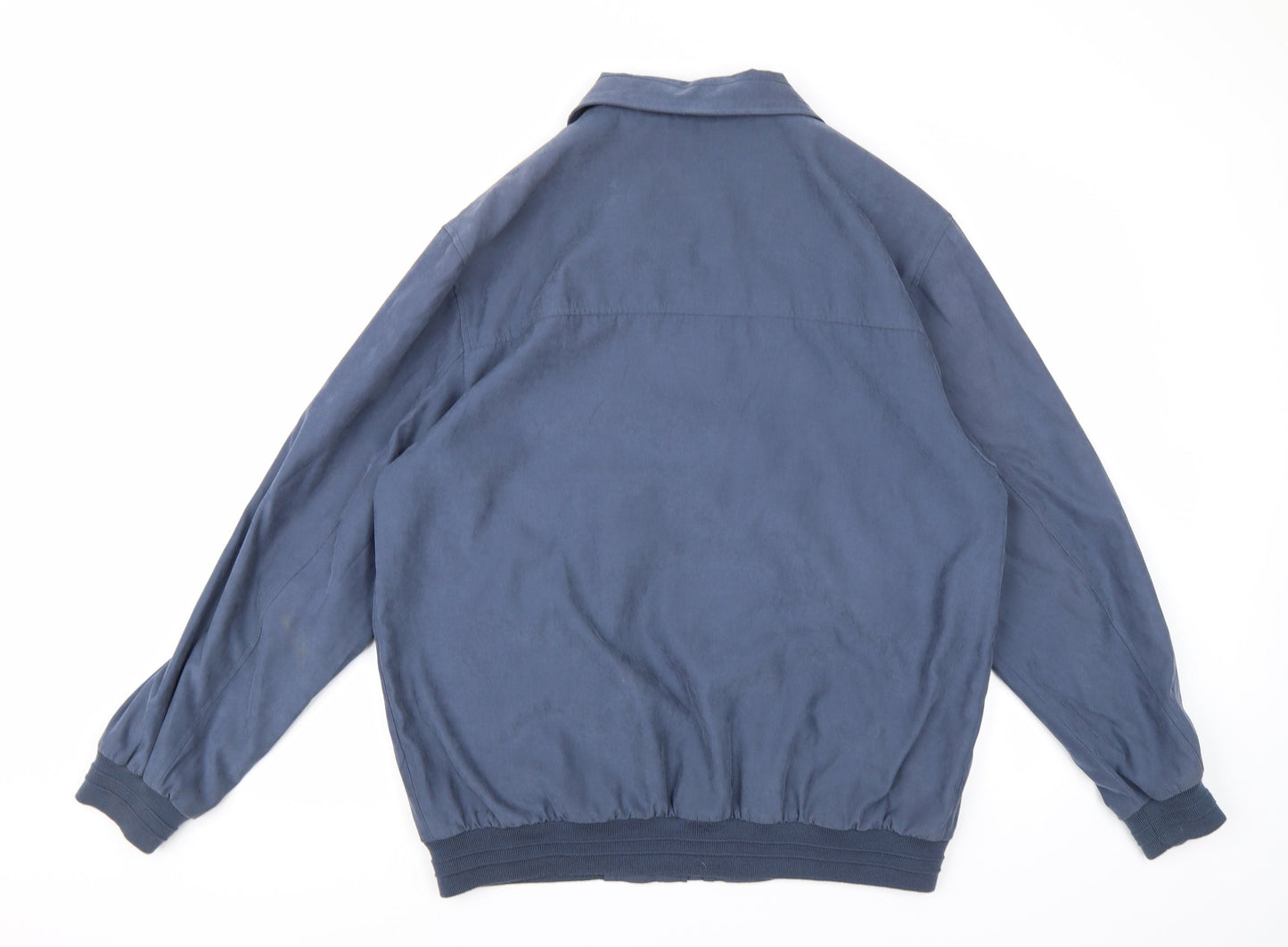 Escape Mens Blue   Overcoat Coat Size M