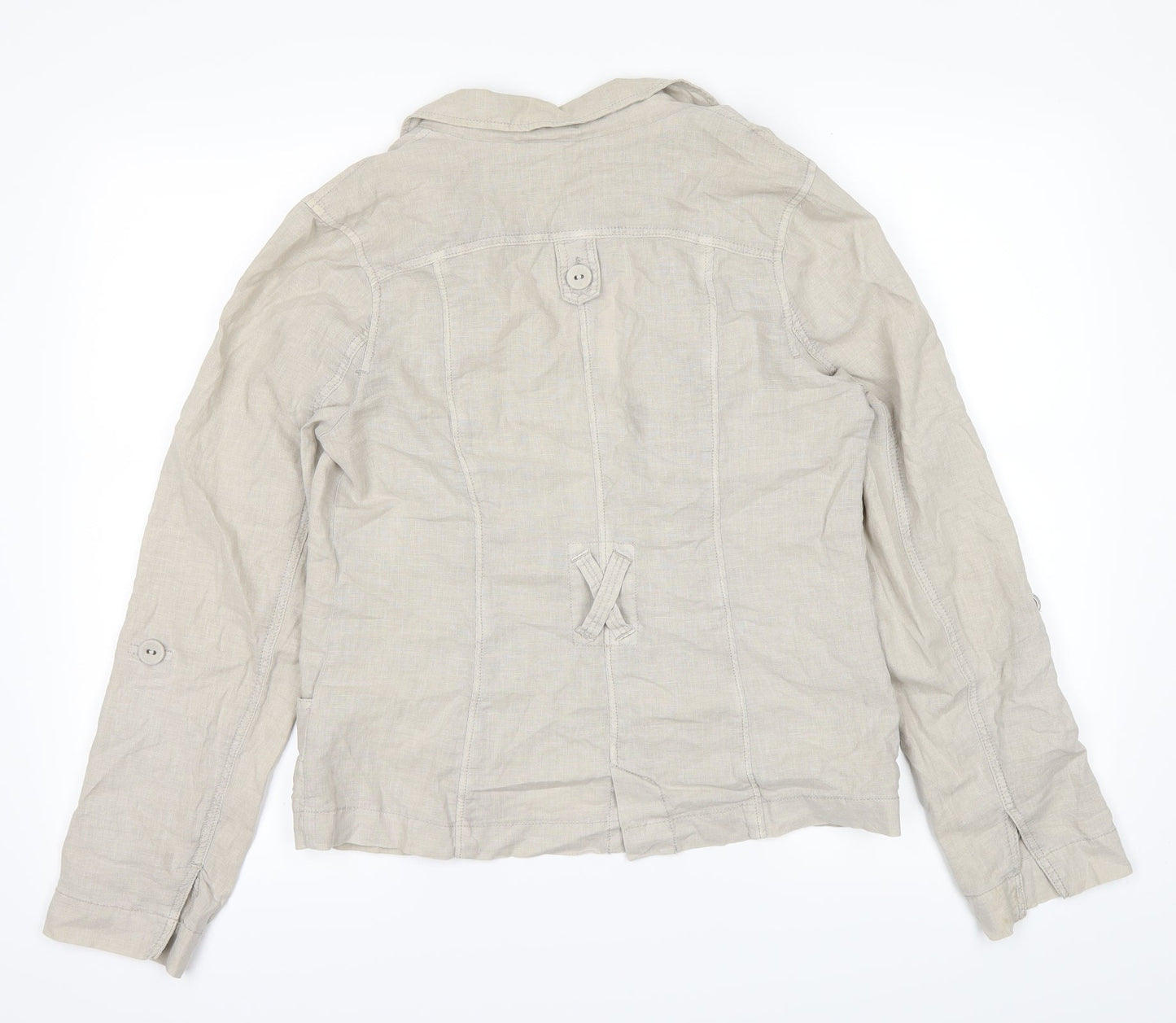 Dorothy Perkins Womens Grey   Jacket  Size 8
