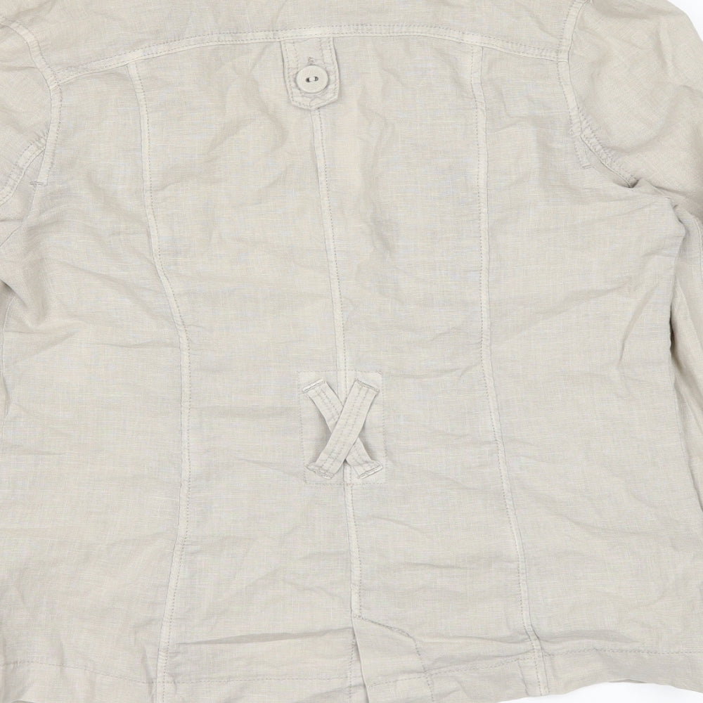 Dorothy Perkins Womens Grey   Jacket  Size 8