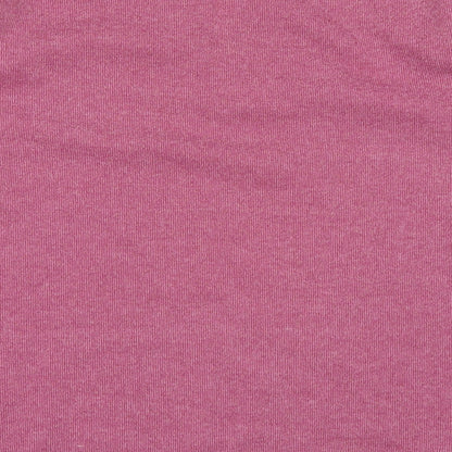 Brand and care label for M&Co women’s pink jumper, size M