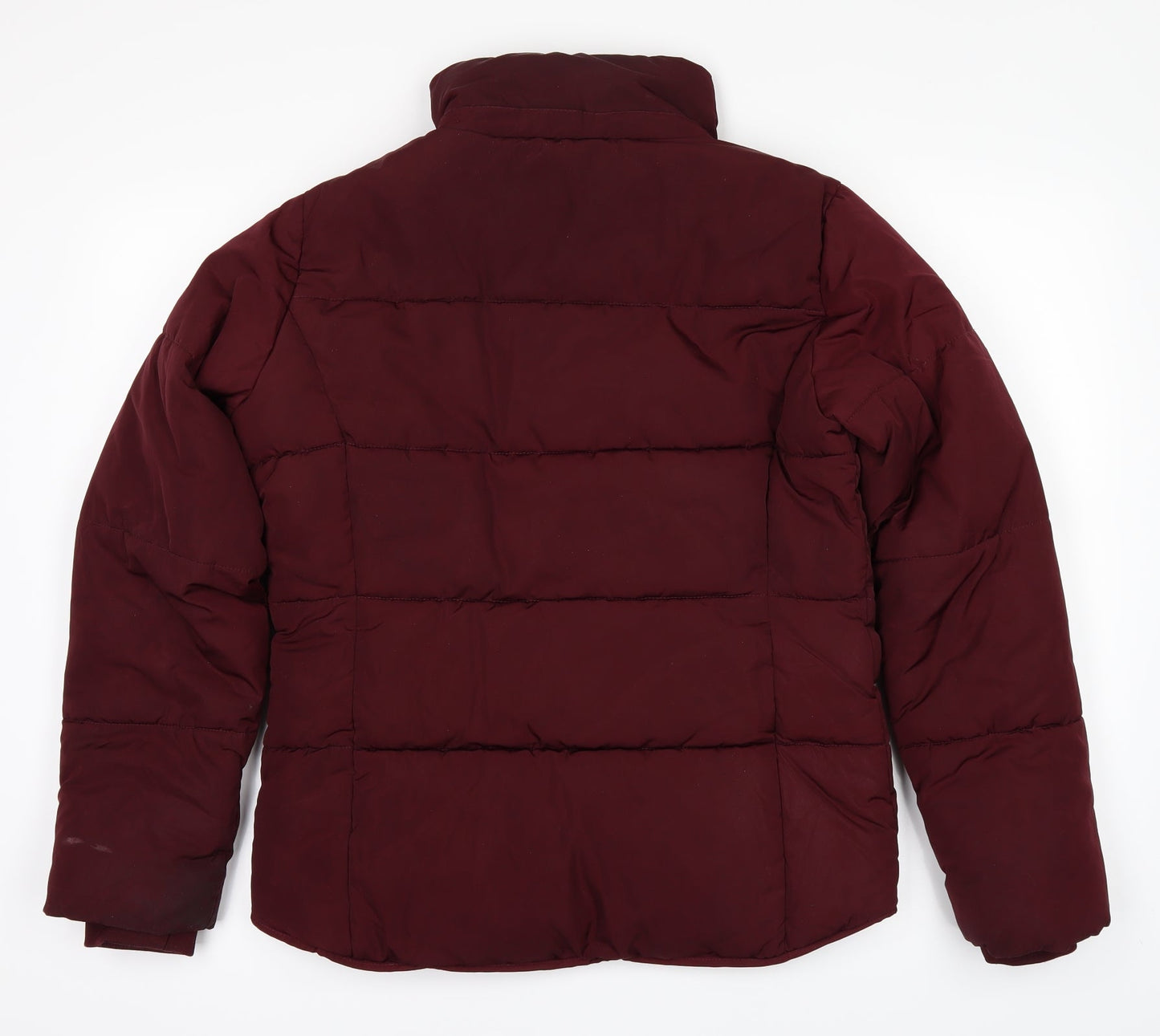 Topshop Womens Purple   Puffer Jacket Coat Size 8