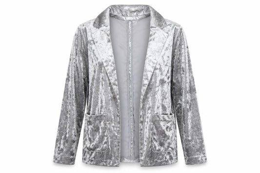 Front view of Divided women’s grey cardigan jumper, size M