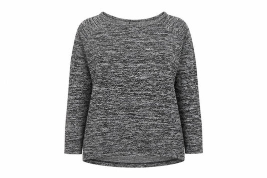 Topshop Womens Black   Pullover Sweatshirt Size 8