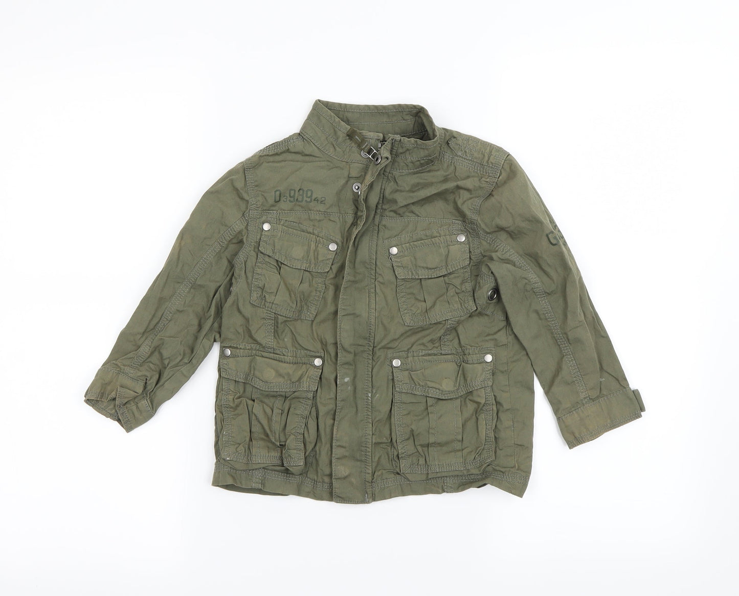 Next  Girls Green   Jacket  Size 2-3 Years