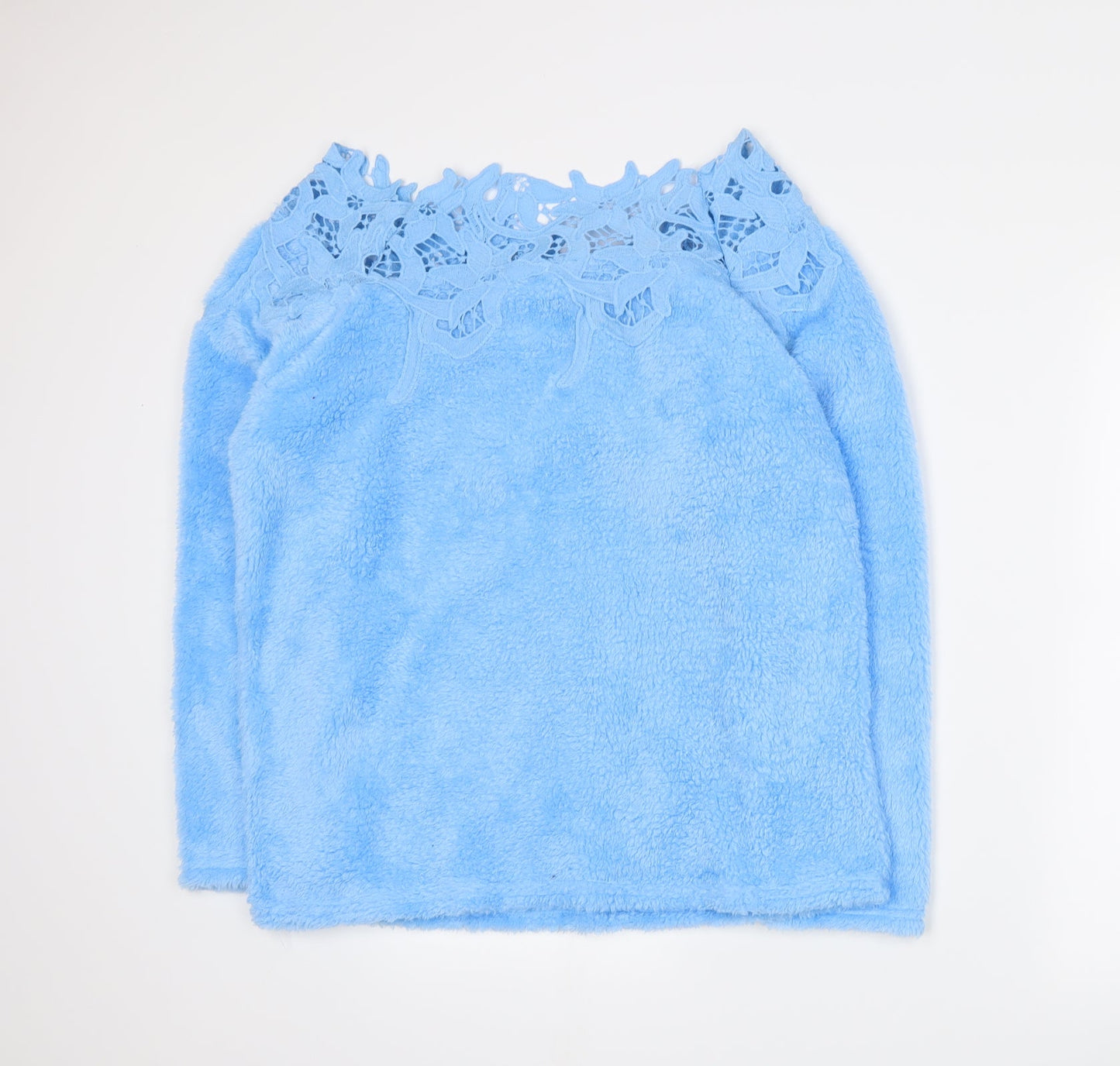 Zanzea Womens Blue   Pullover Sweatshirt Size XL