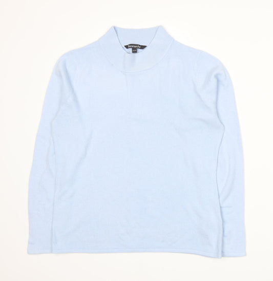Bonmarché Womens Blue  Knit Pullover Jumper Size L