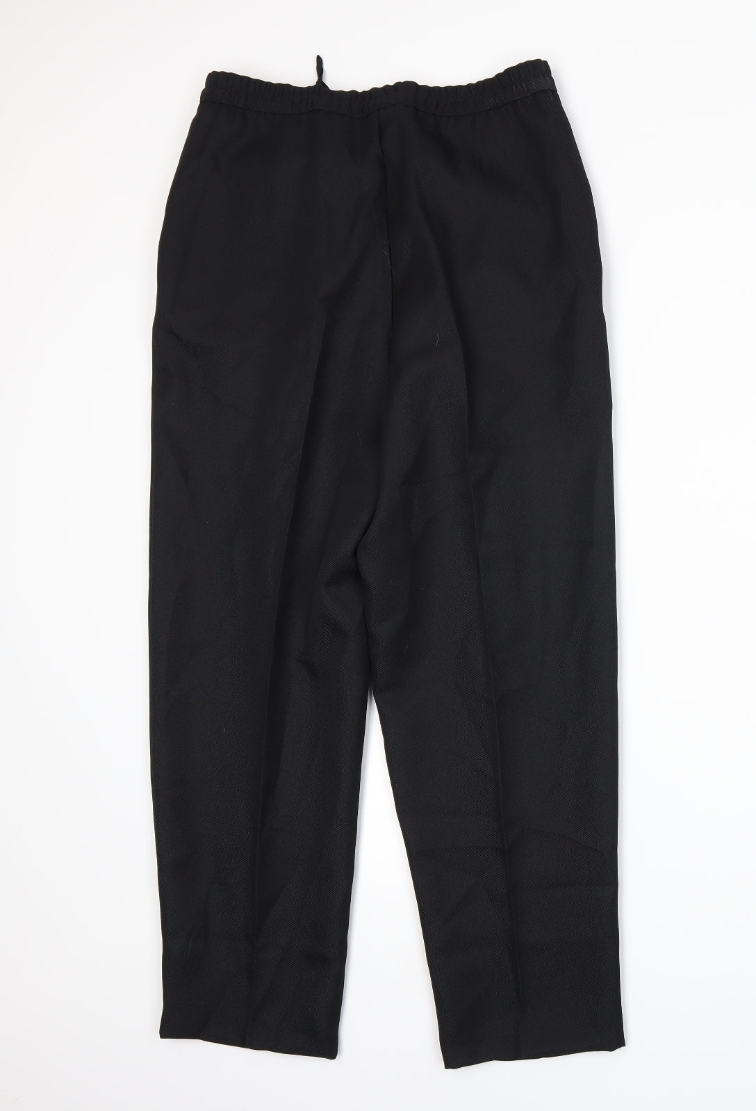Slimtru Womens Black   Trousers  Size 12 L27 in