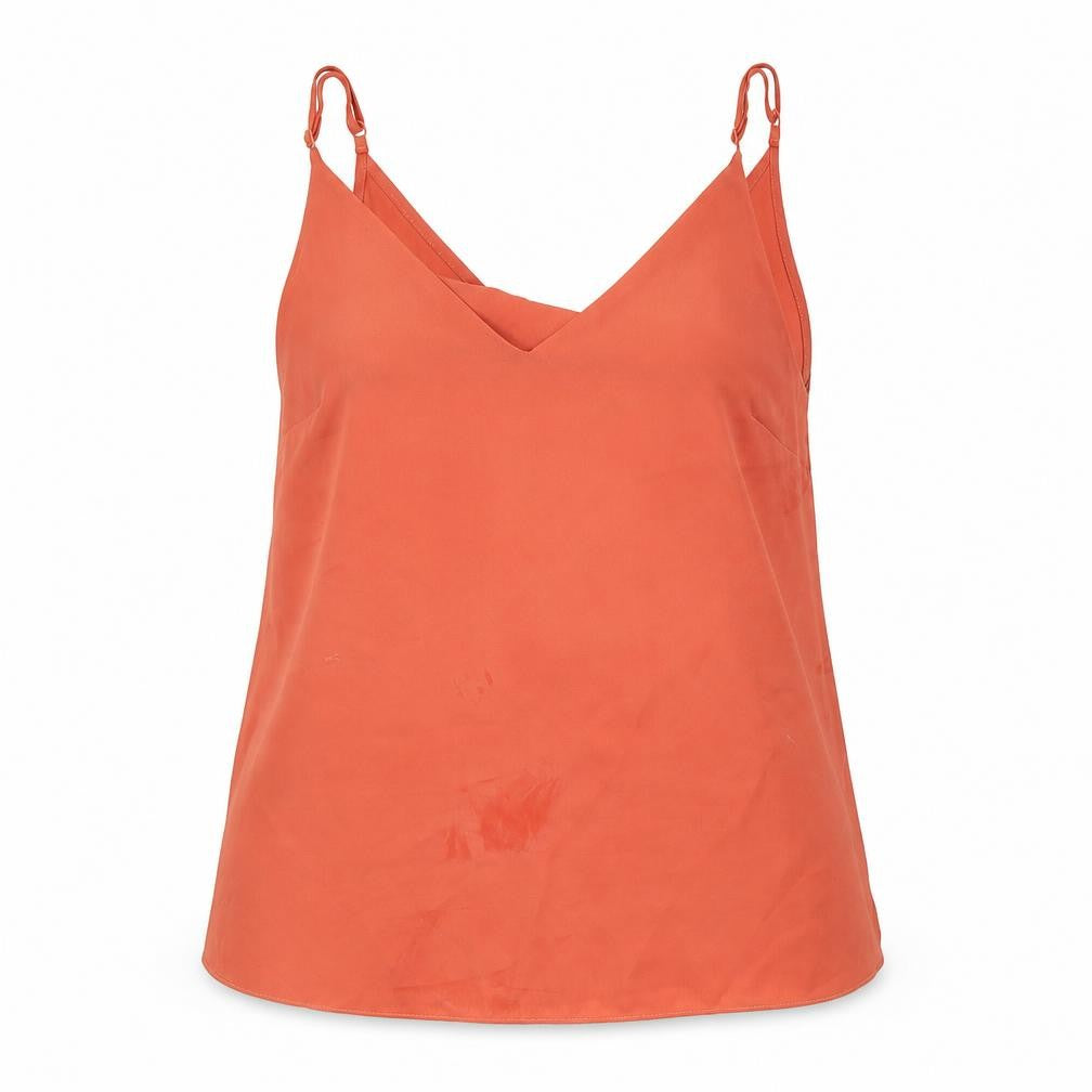 Primark Womens Orange   Basic Tank Size 12