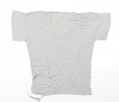 Back view of Uniqlo women’s grey jumper, size M