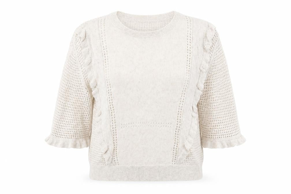 Marks & Spencer Womens Beige   Pullover Jumper Size 10